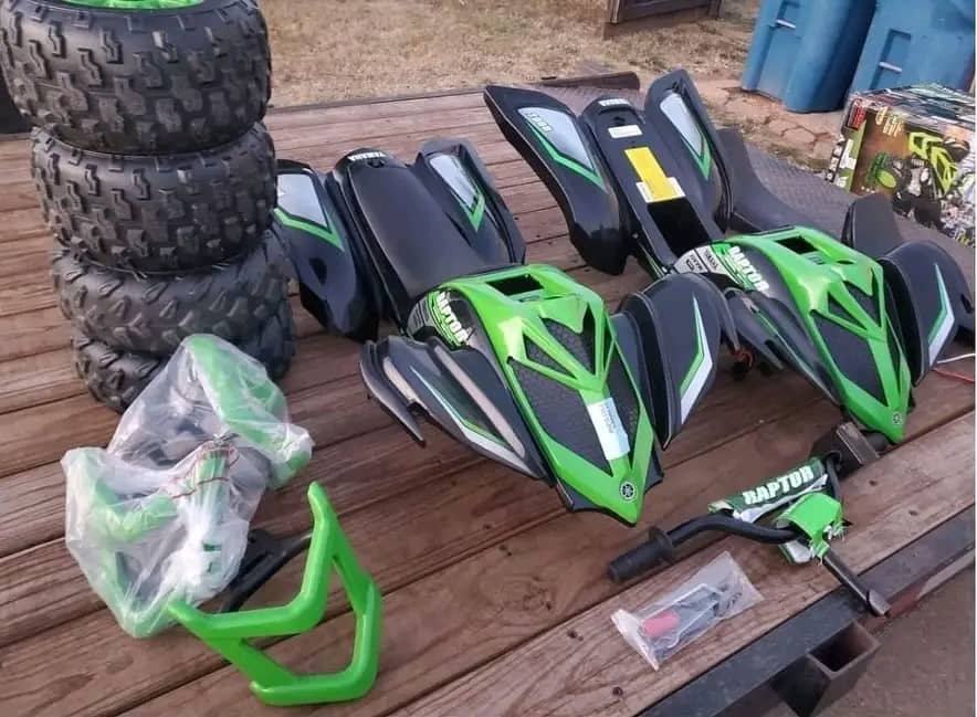 Yamaha raptor ATV 